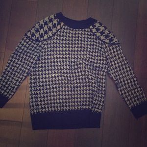 Navy blue j crew sweater